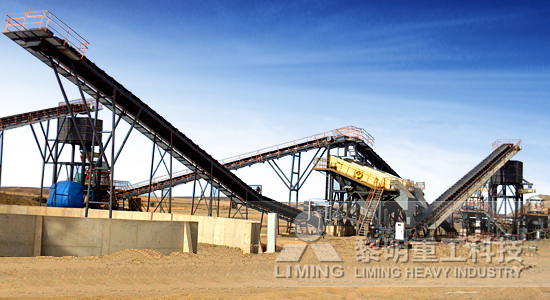 沙漠奇兵 智能砂石生產(chǎn)線進(jìn)駐沙特